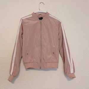 Light Pink Windbreaker Jacket